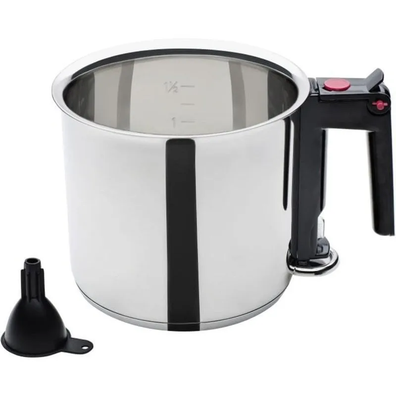 Bagnomaria GSW 16 cm 1,5 L Acciaio Inox Doppia Parete Induzione - immagine 1