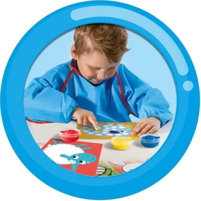 Acquerello SES Creative My First Finger Paint Set 3 Colori 10 Animali - immagine 1