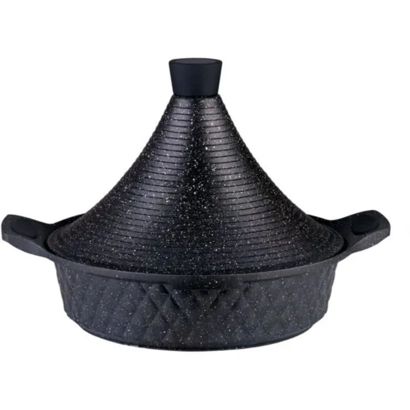Tajine Baumalu 28 cm Alluminio Fuso Xylan Induzione Forno - immagine 1