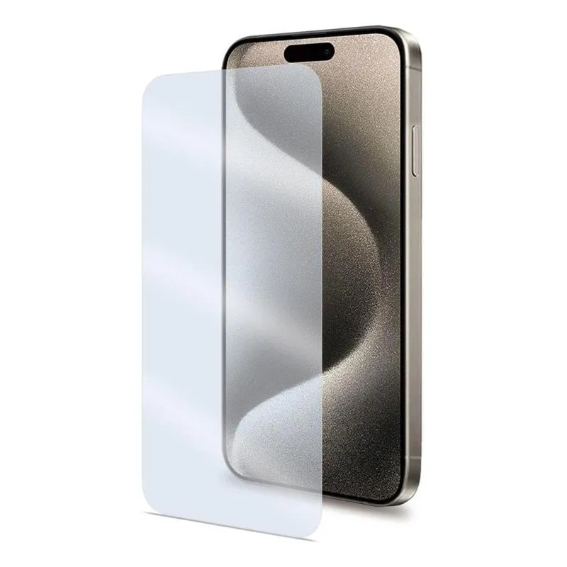 Protettore per schermo Celly EASY1078 per Apple iPhone 16, Vetro temperato 9H, Trasparente - immagine 1