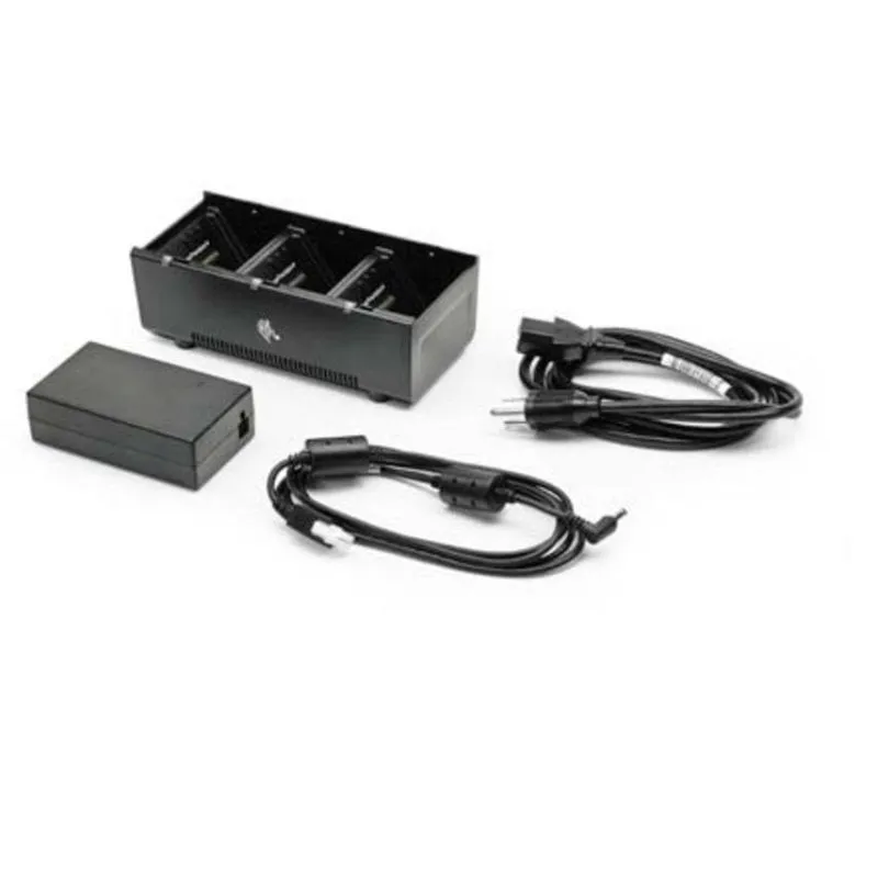 Caricatore batterie Zebra SAC-MPP-3BCHGEU1-01 3 alloggiamenti interno nero - immagine 1
