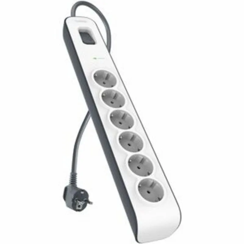 Multipresa Belkin 6 prese con protezione e cavo da 2 metri - immagine 1