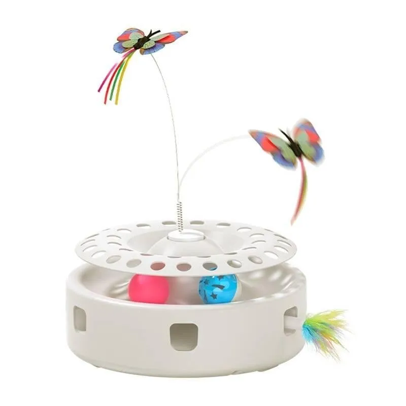Gioco interattivo per gatti Rojeco 3 in 1 RWJTY823-02 bianco - immagine 1