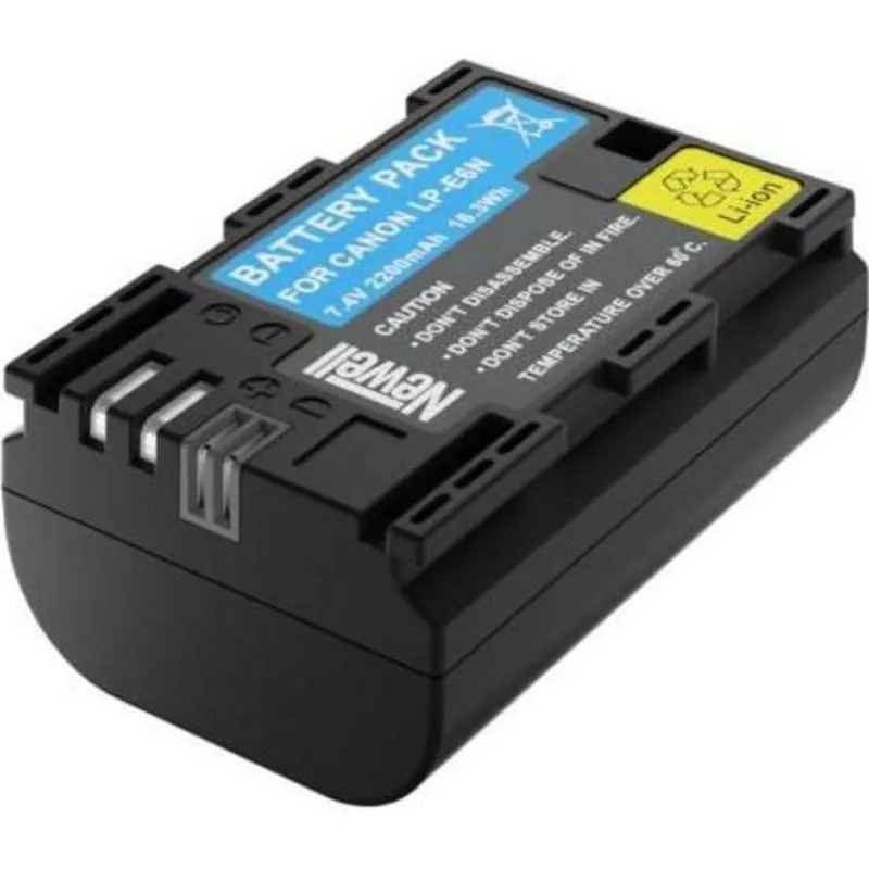 Batteria Newell LP-E6N 2200 mAh per Canon EOS - immagine 1