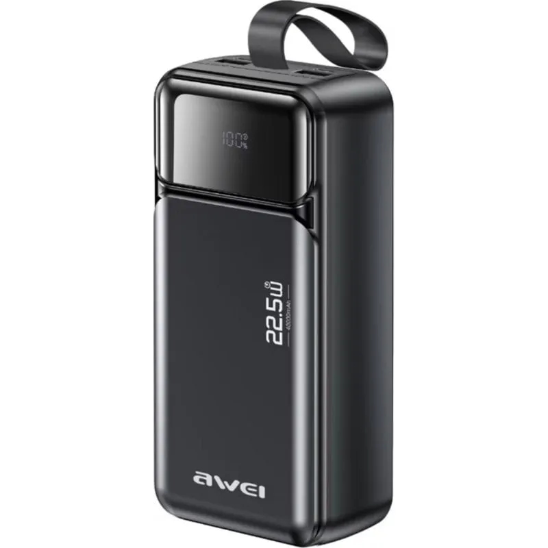 Powerbank PA-105 Awei 40000 mAh Ricarica rapida 22,5 W - immagine 1