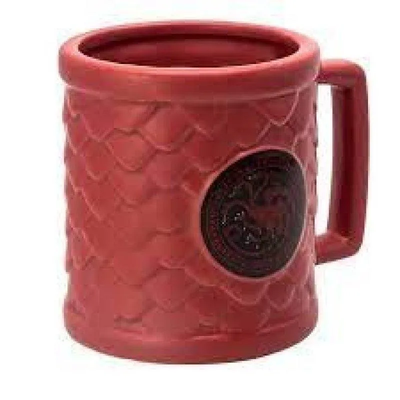Tazza 3D AbyStyle Targaryen Scaglie Drago Ceramica 500 ml - immagine 1