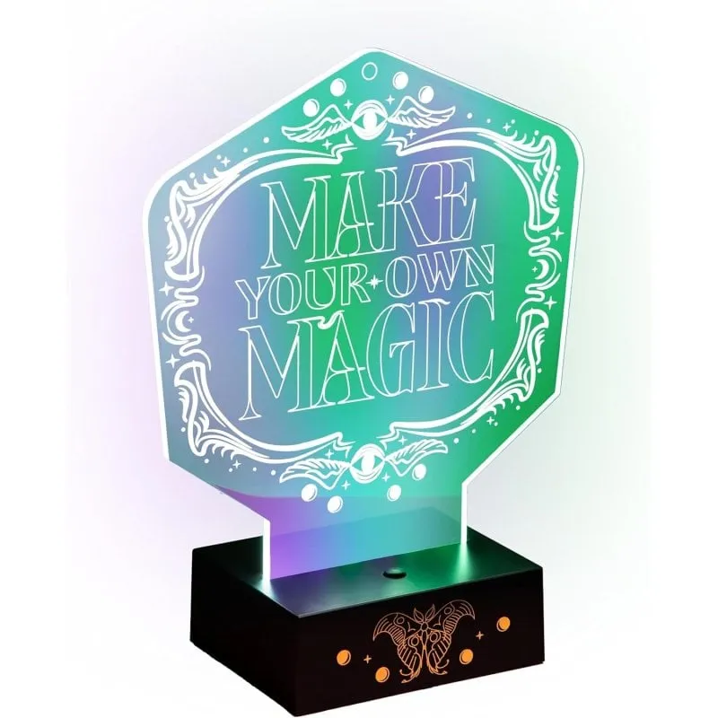 Lampada Paladone Wicked Make Your Own Magic 20 cm USB AA - immagine 1