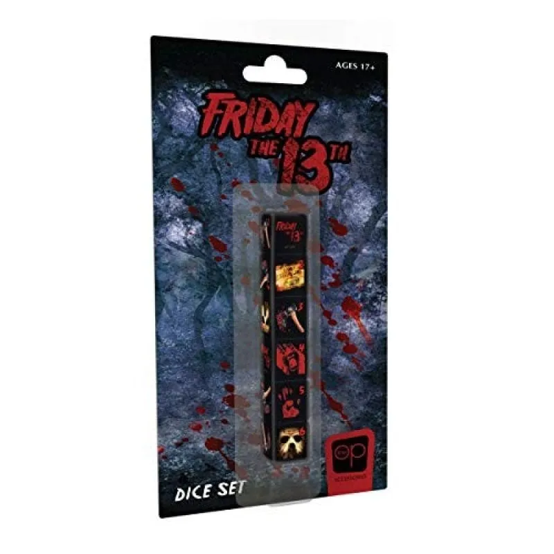 Set Dadi Viernes 13 Ufficiale PVC Tematica Cinema Slasher - immagine 1