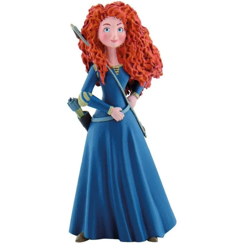 Figura Principessa Merida Bullyland Brave 10 cm PVC Dipinta a Mano - immagine 1