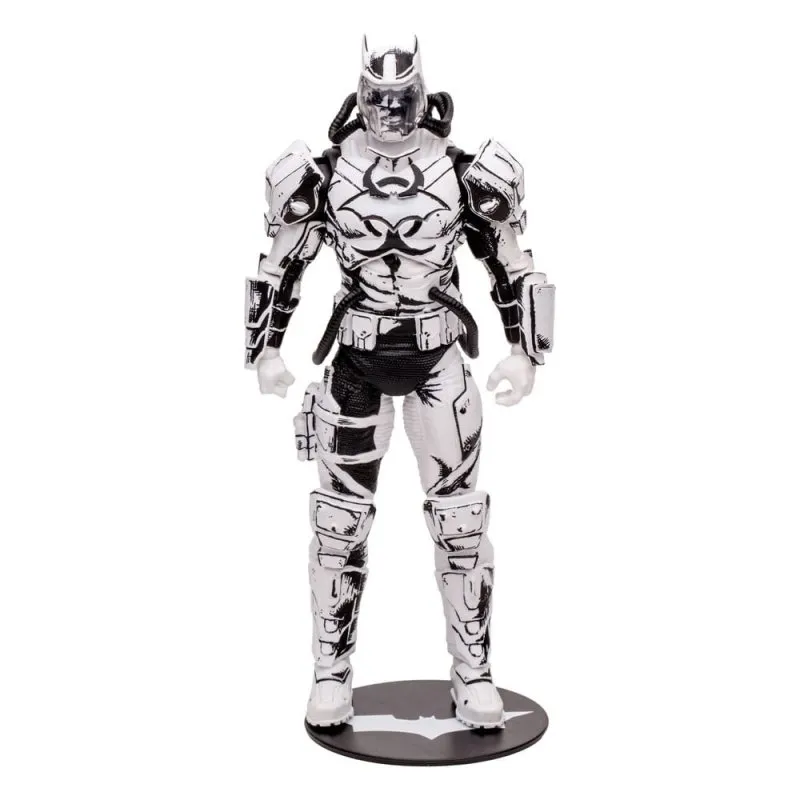 Figura Batman Hazmat Suit Justice League The Amazo Virus Edizione Limitata Sketch 18 cm - immagine 1