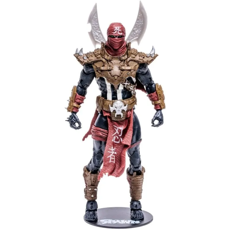 Figura Ninja Spawn Articolata 18 cm PVC con Accessori - immagine 1