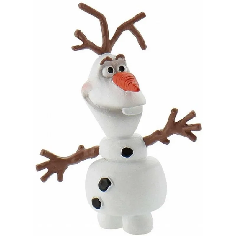 Figura Olaf Bullyland Frozen 6 cm PVC Dipinta a Mano - immagine 1