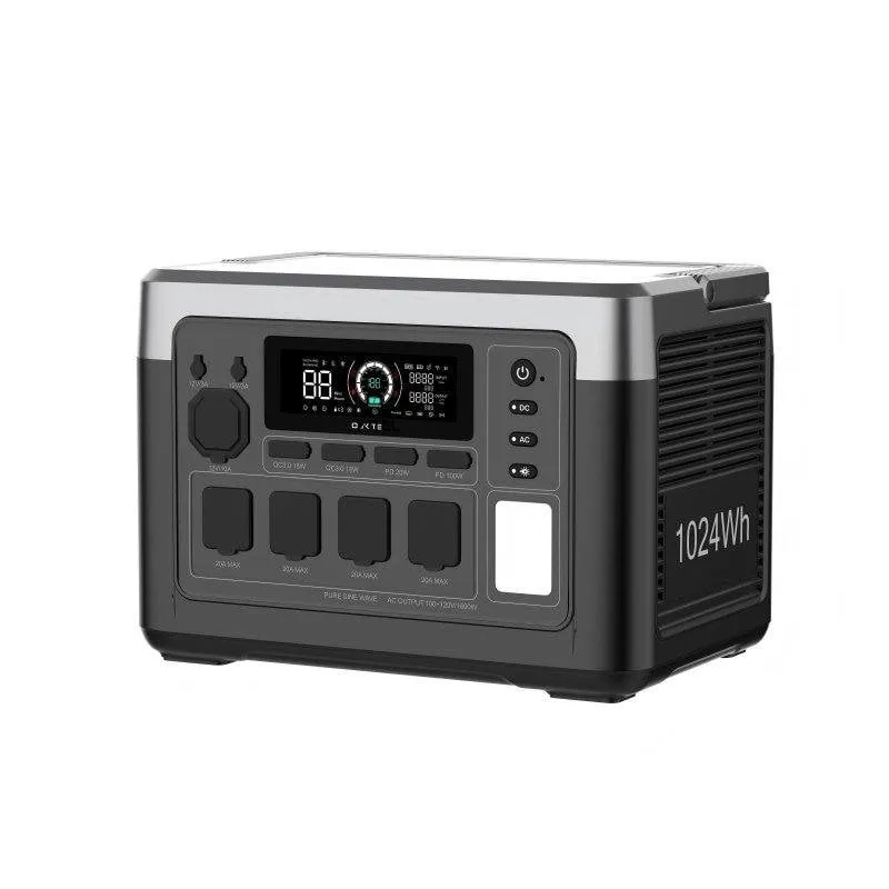 Stazione di energia Oukitel 1024Wh 11 porte Batteria LiFePO4 Ricarica rapida - immagine 1