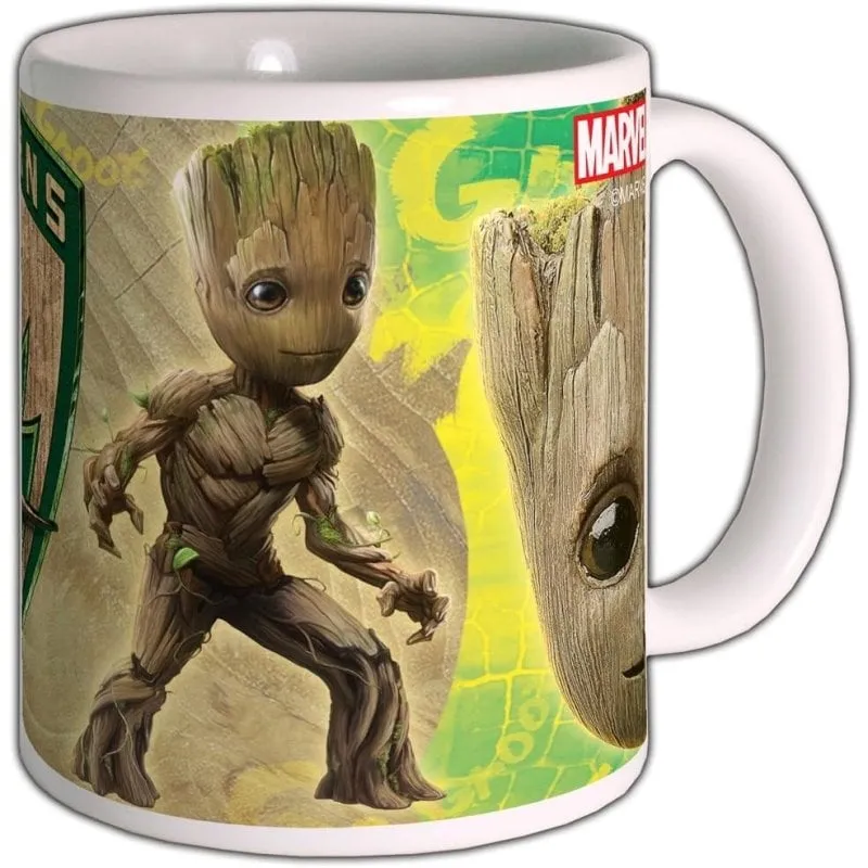 Tazza Semic Marvel Groot Giovane Guardiani della Galassia Ceramica 300 ml - immagine 1