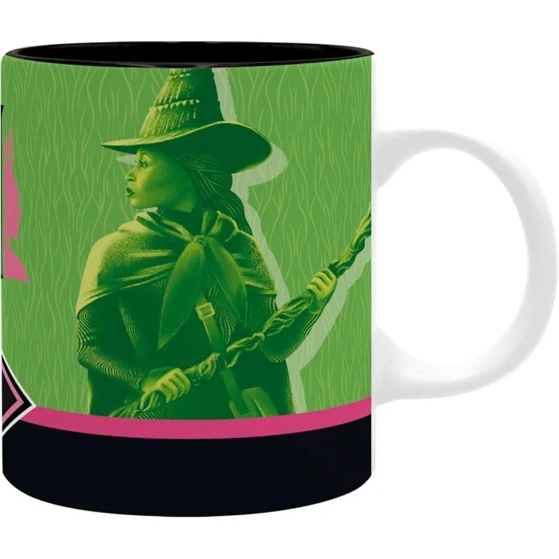 Tazza Wicked Elphaba & Glinda Ceramica 320 ml Design Unico - immagine 1