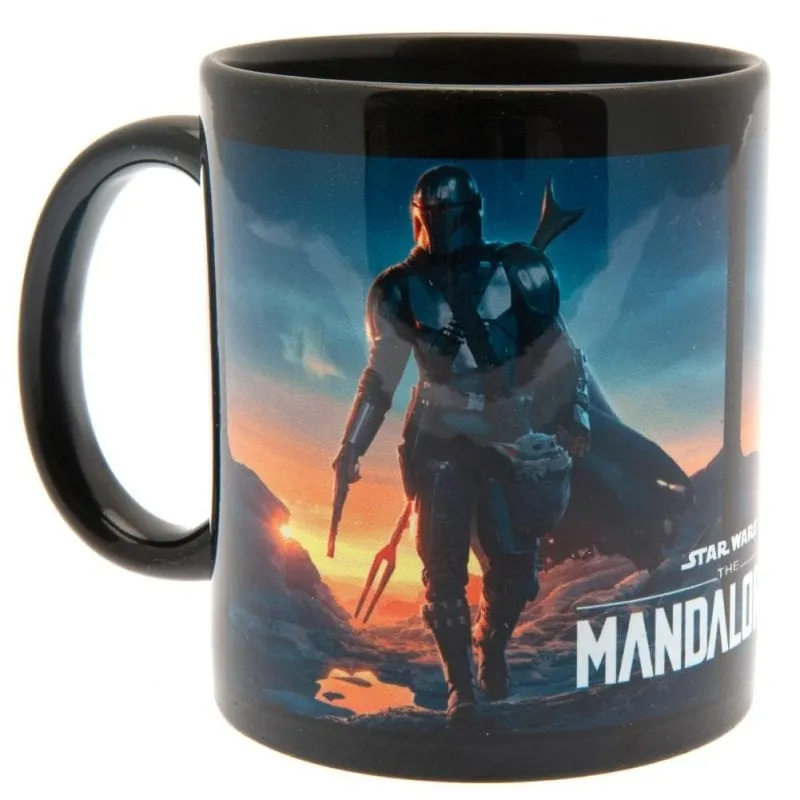 Tazza Mandalorian Night Fall Star Wars Ceramica 310 ml - immagine 1