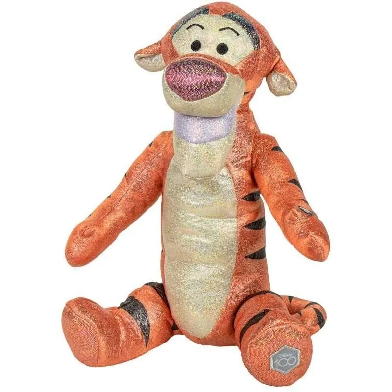 Peluche Tigger Disney Glitter 34 cm Suono Licenza Ufficiale - immagine 1