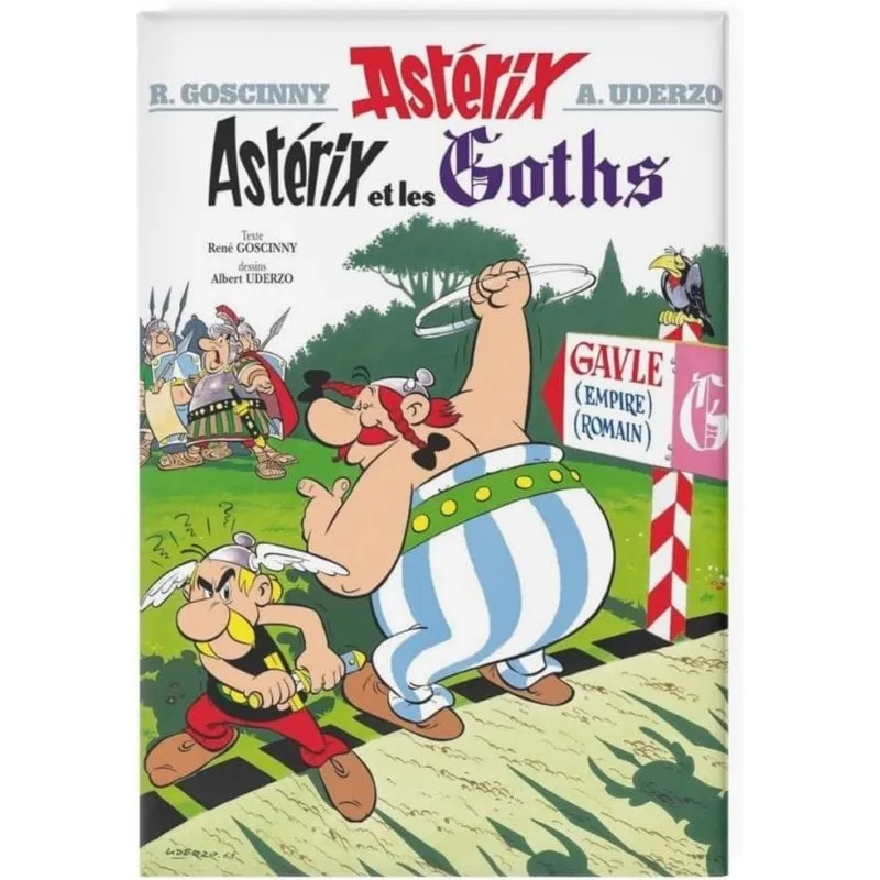 Magnete Decorativo Astérix et les Goths Metallo 5,5 x 8 cm Francese - immagine 1