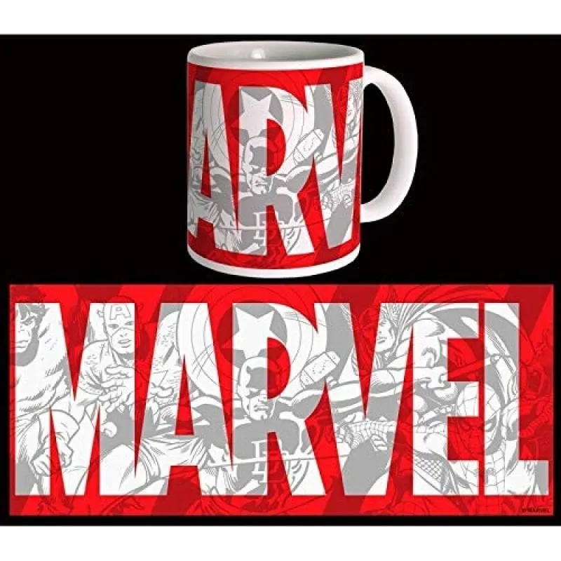 Tazza Ceramica Marvel Logo 300 ml Edizione Collezione - immagine 1