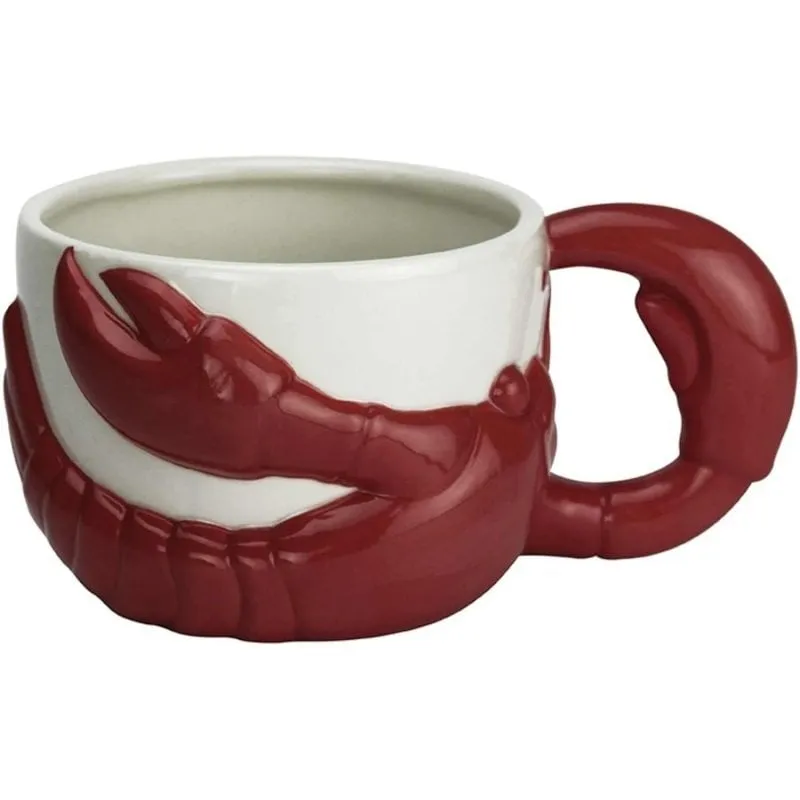 Tazza 3D Aragosta Friends GB Eye Ceramica 500 ml Dipinta a Mano - immagine 1