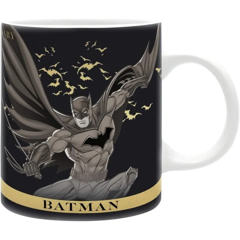 Tazza Batman Vs Joker Abystyle DC Ceramica 320 ml Ufficiale - immagine 1