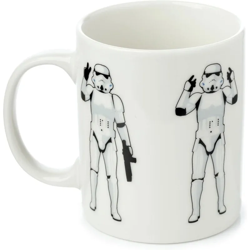 Tazza Puckator Stormtrooper Star Wars Ceramica 300 ml Illustrazione Originale - immagine 1