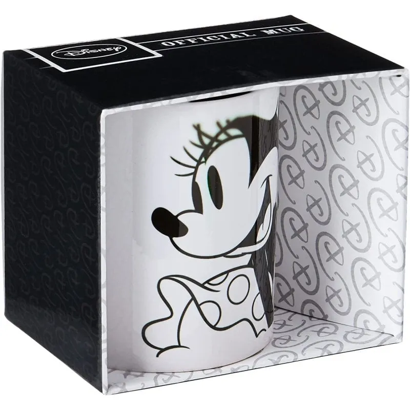 Tazza Minnie Mouse Disney B&N 315 ml Ceramica Illustrata - immagine 1