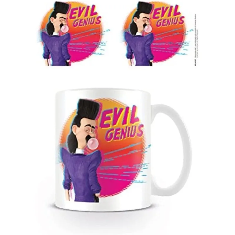 Tazza Ceramica Evil Genius Gru Minions 320 ml Illustrazione Ufficiale - immagine 1