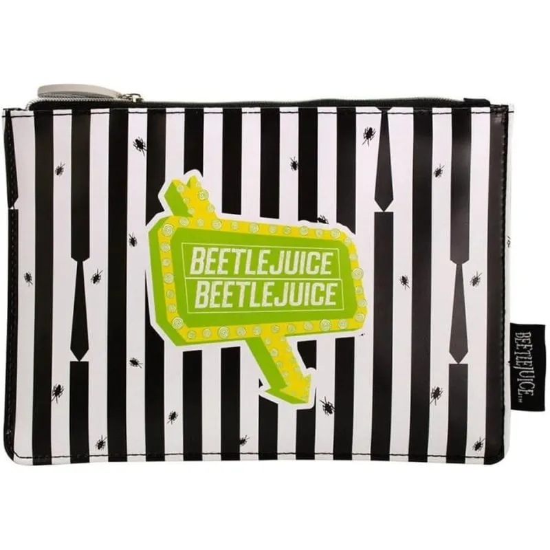 Astuccio Rettangolare Beetlejuice 22 x 15,5 cm Licenza Ufficiale - immagine 1