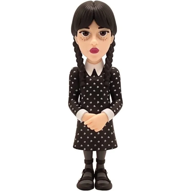 Figura Minix Wednesday Addams 12,5 cm PVC Ufficiale Serie - immagine 1