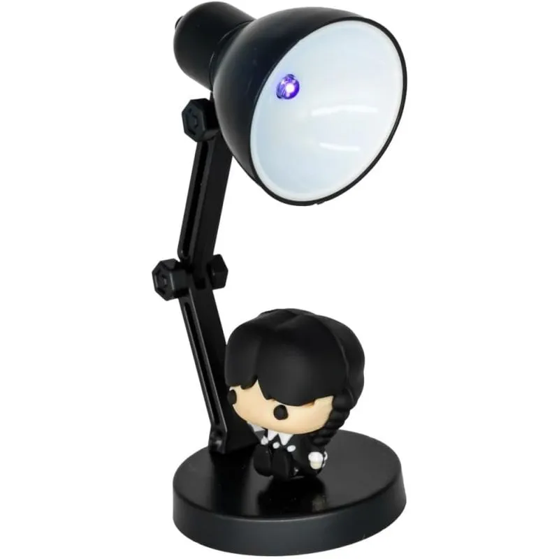 Lampada Miniatura LED Blue Sky Wednesday Addams 9 cm Licenza Ufficiale - immagine 1