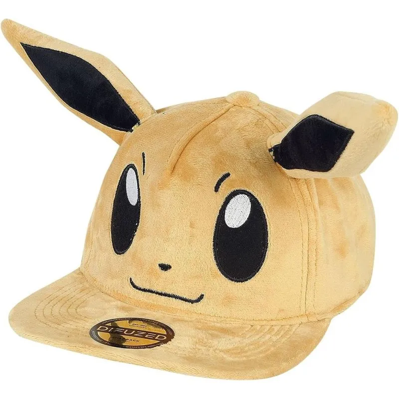 Cappello Pokémon Eevee Peluche Orecchie Alte Cosplay Regolabile - immagine 1
