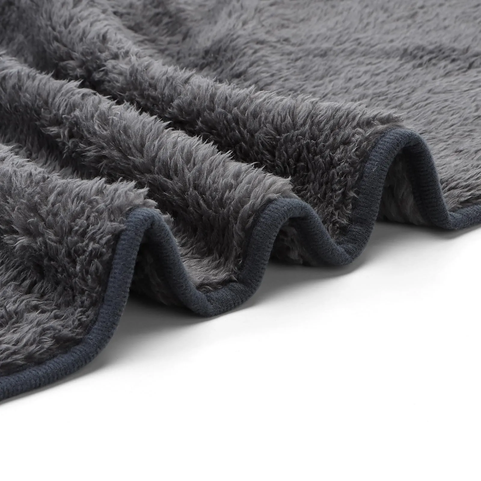 Nobleza - Morbida Coperta in Pile per Cani e Gatti. Confezione, Color Grigio, Misure 120 * 100cm - immagine 4