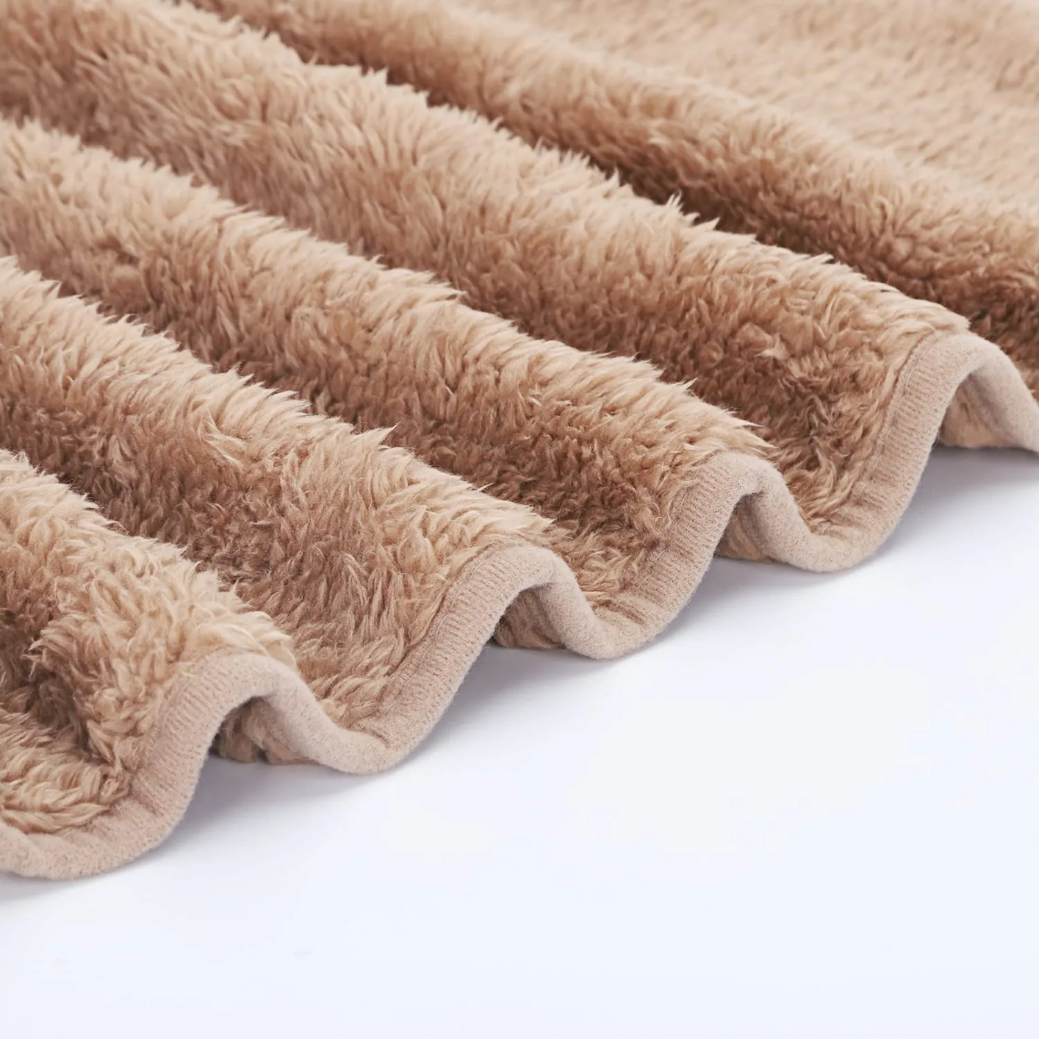 Nobleza Morbida coperta in Pile per cani e gatti. Confezione, color Marrone, misure 80 * 80 - immagine 2