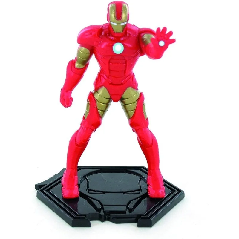 Figura Iron Man Comansi Avengers Assemble 10 cm Collezione Marvel - immagine 1