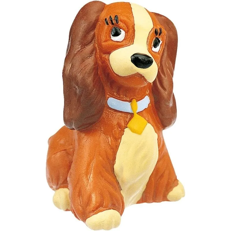 Figura Dama Bullyland Disney Lilli e il Vagabondo 4,5 cm PVC dipinta a mano - immagine 1