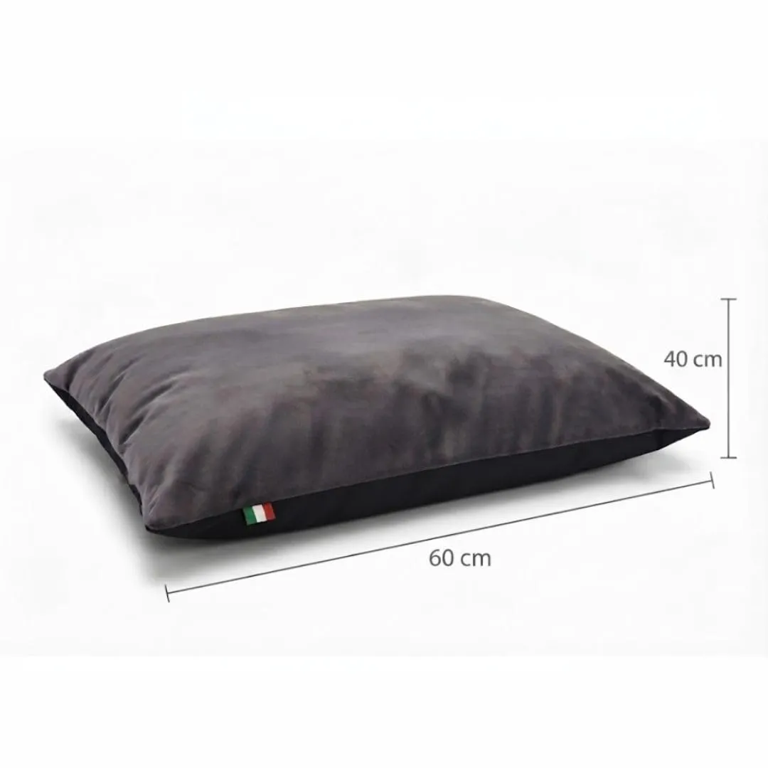 GM Cuscino per Cani e Gatti Taglia S 40x60 cm Morbido letto per animali Rivestimento in tessuto sfoderabile e lavabile Idrorepellente Antimacchia Antiscivolo - immagine 2