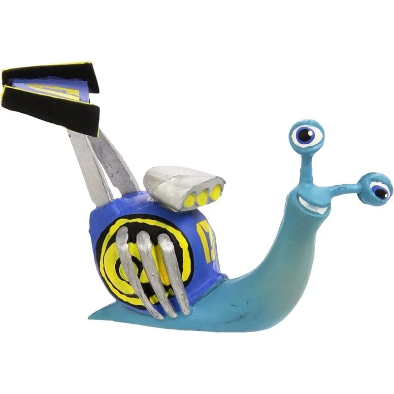 Figura Turbo Derrape Dreamworks Comansi 6 cm resina dipinta a mano - immagine 1