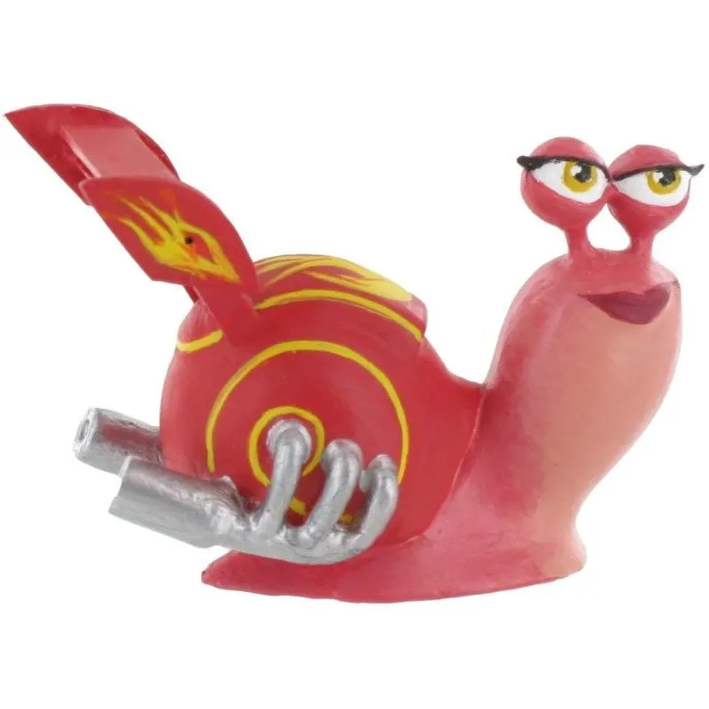 Figura Fuego Turbo Dreamworks Comansi 5 cm Resina Dipinta a Mano - immagine 1