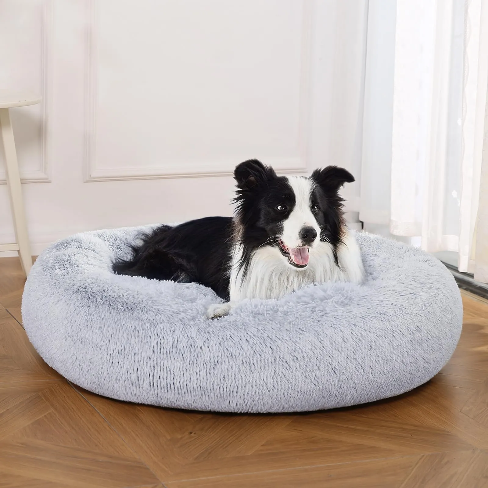 Amazon Basics Morbido Letto per animali per Cane, Lavabile in lavatrice, 91 cm, grigio - immagine 6