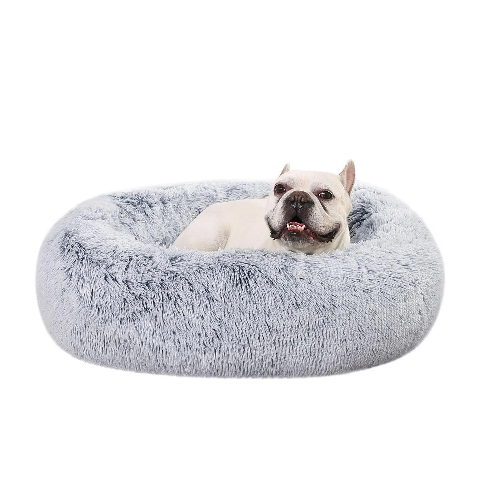 Amazon Basics Morbido Letto per animali per Cane, Lavabile in lavatrice, 76 cm, grigio - immagine 5