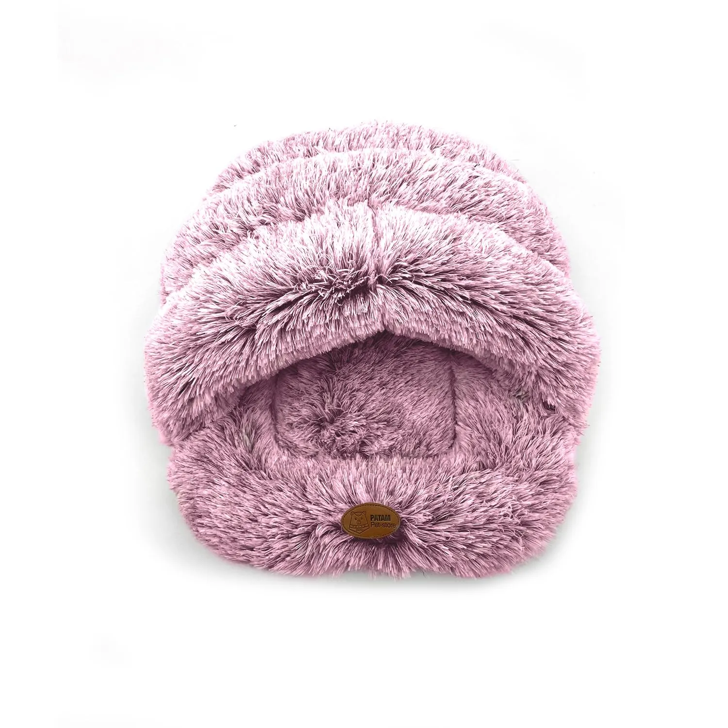 PATAM Cuccia Pelosa per Cani e Gatti – Antiscivolo, Lavabile in Lavatrice - Letto/Cuscino per Animali Domestici – Friends Rosa 60x50 cm - immagine 2
