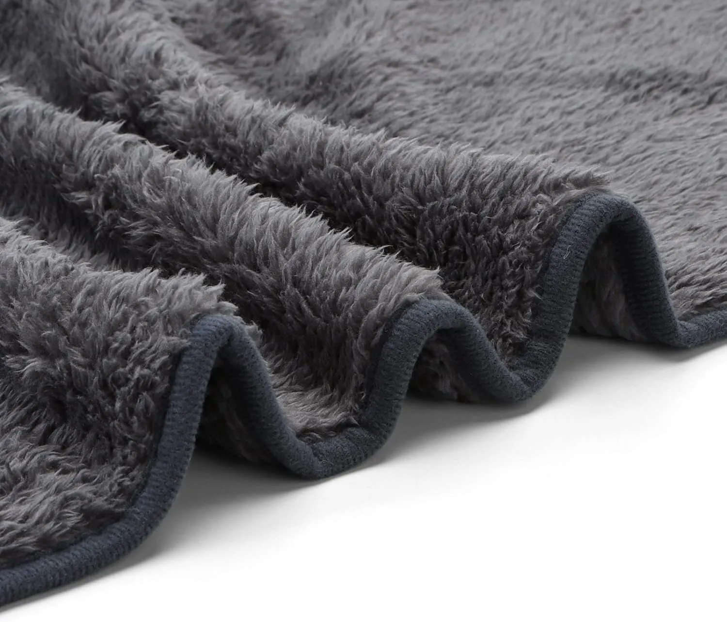 Nobleza Morbida Coperta in Pile per Cani e Gatti. Confezione, Color Grigio, Misure 200 * 160cm - immagine 4