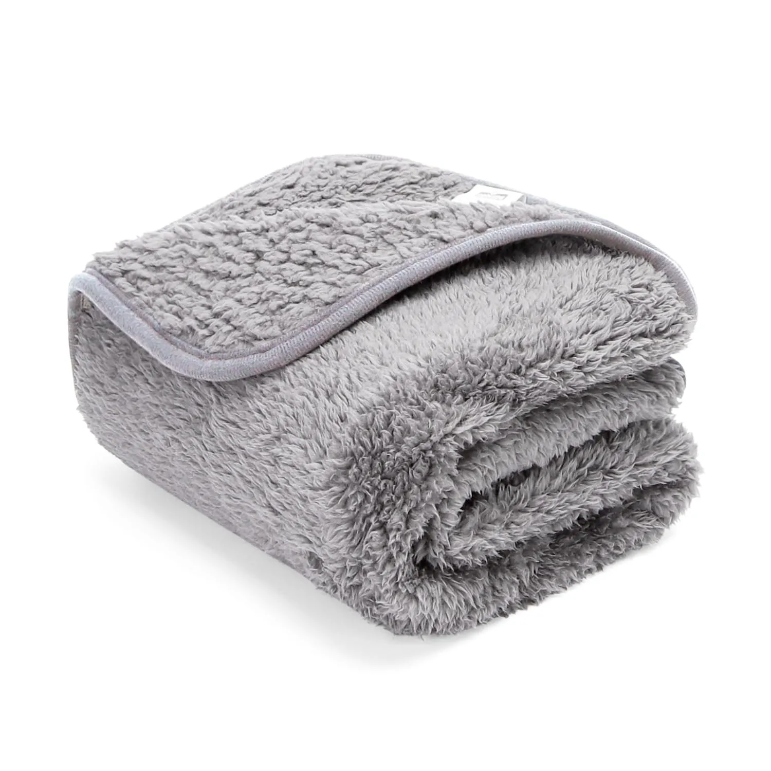 Nobleza Morbida coperta in Pile per cani e gatti. Confezione, color Grigio Chiaro, misure 120 * 100cm - immagine 1
