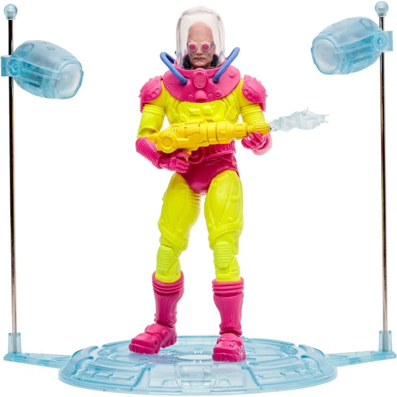 Figura Mr. Freeze Black Light Edition DC Articolata 18 cm Limitata - immagine 1
