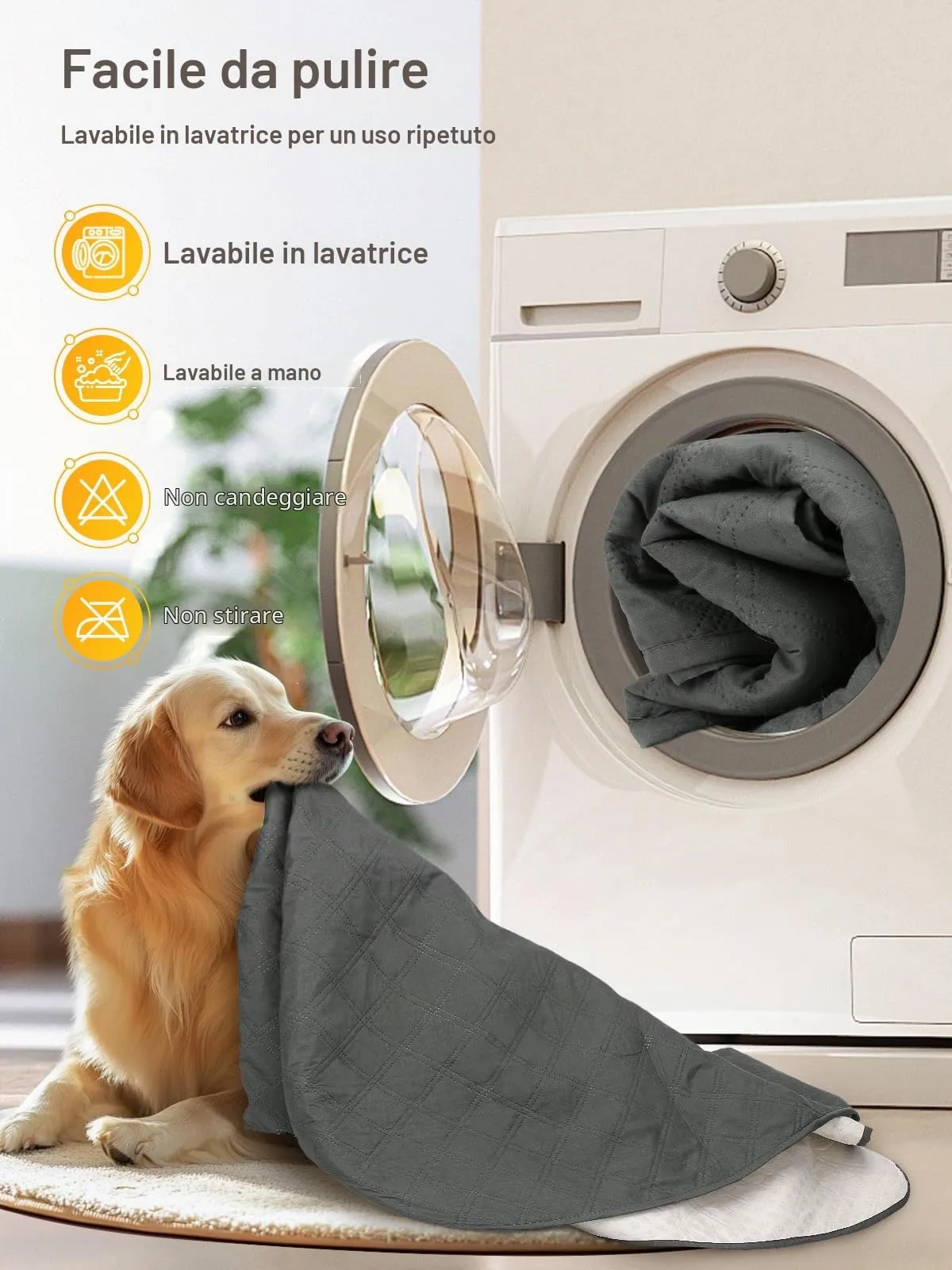 Coperta Impermeabile per Cani, Copridivano Antiscivolo 76 x 180 cm - immagine 6