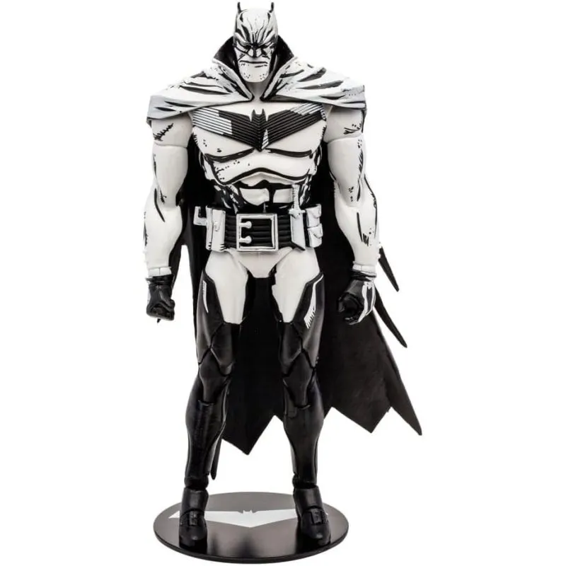 Figura Batman White Knight Sketch Edition Gold Label Articolata 18 cm - immagine 1