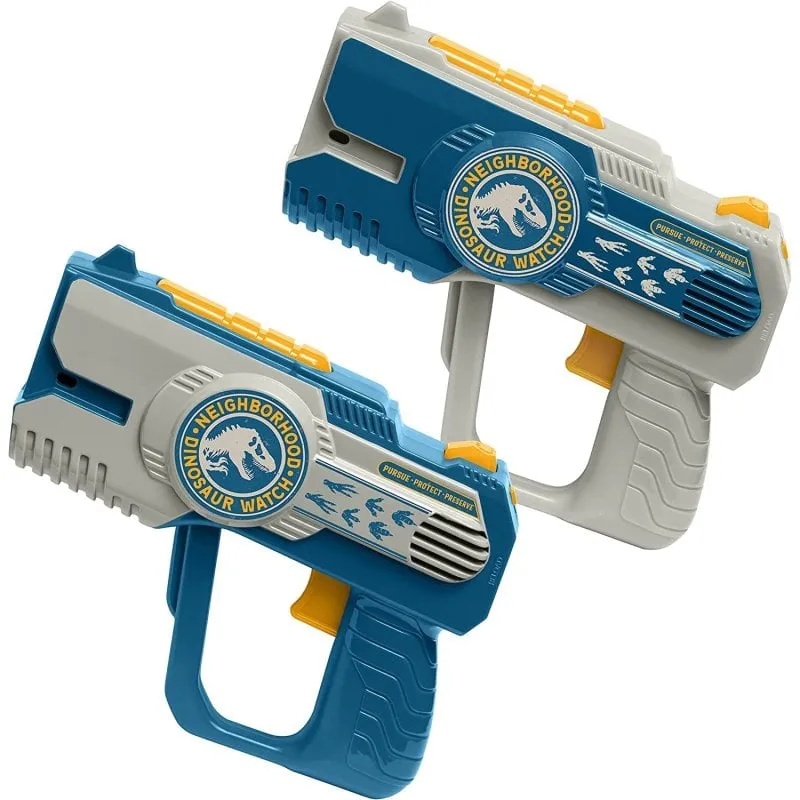 Pistola Laser Jurassic World Dominion Ekids Set Luci Suoni Vibrazione - immagine 1
