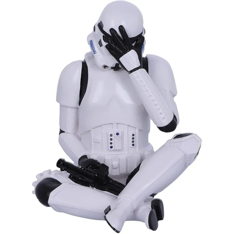 Figura Stormtrooper Nemesis Now See No Evil 10 cm Resina - immagine 1