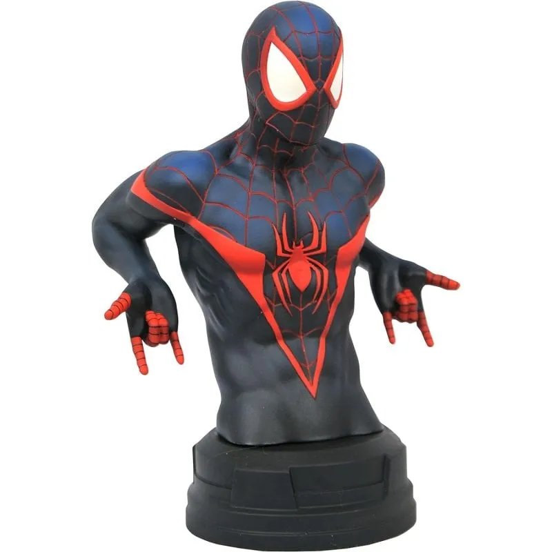 Busto Marvel Miles Morales Spider-Man Edizione Limitata 18 cm - immagine 1